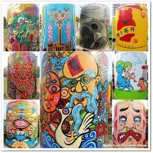 【台中南區景點】台中文創園區彩繪酒桶．超吸晴拍照打卡新亮點