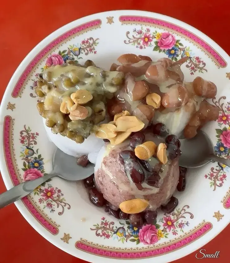 南澳必吃古早味香蕉清冰，家傳三代超過60年【南興冰店】口味清