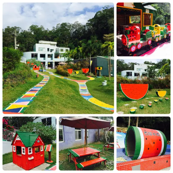 *新竹景點*西瓜莊園文化教育園區。以西瓜為主題的親子餐廳