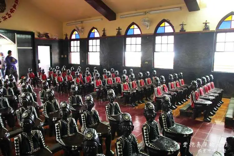 『旅遊』霧台。最具有魯凱族特色的耶穌聖心堂