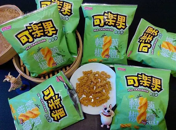 清爽涮嘴的可樂果輕蔥椒鹽口味新上市，可樂果尚酥！(試吃體驗)