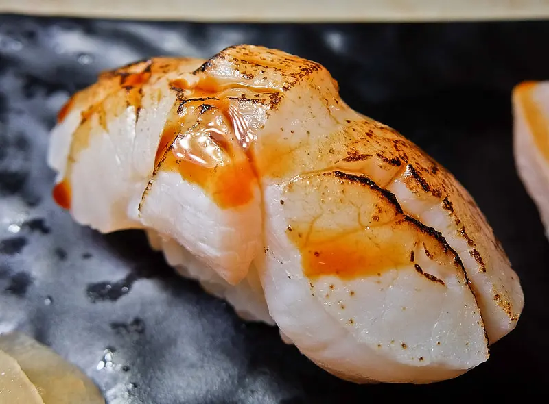 台北 雙連 太春小館 (本店)吃美味綜合肚握壽司與干貝握壽司