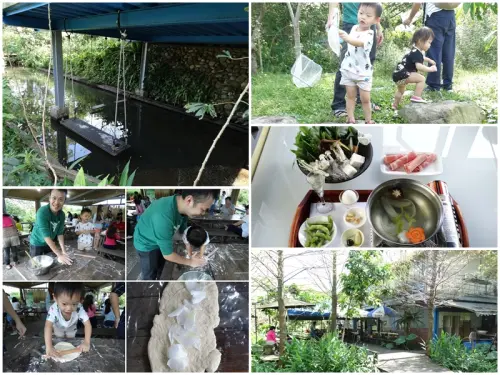 【宜蘭員山】花泉休閒農場 野薑花/戲水/抓魚/撈蝦/麵條DIY 親子同樂的好去處
