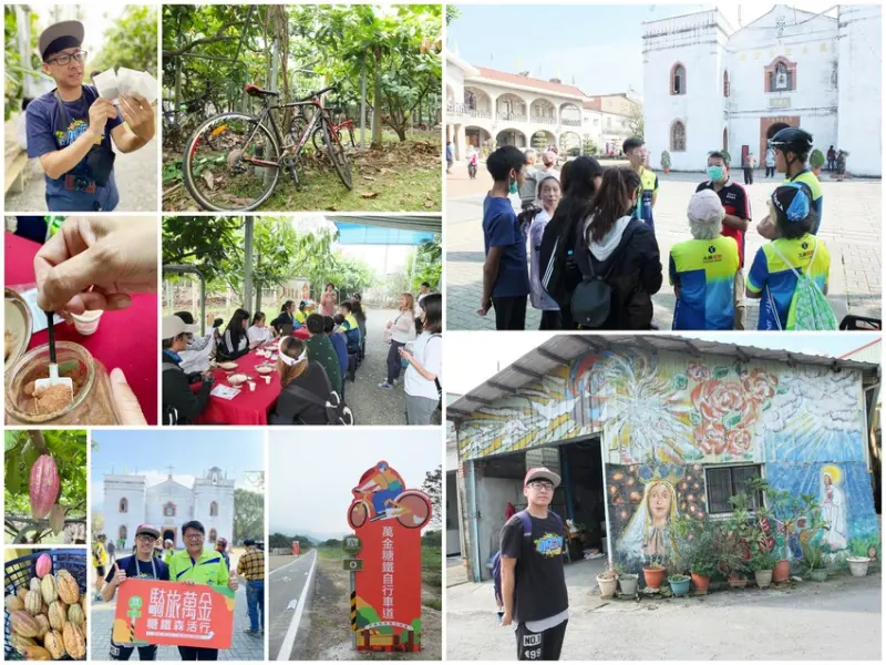 屏東萬金糖鐵自行車道啟用揭幕&領騎萬金 首發踩線團體驗【騎旅萬金．糖鐵森活行】一日單車小旅行