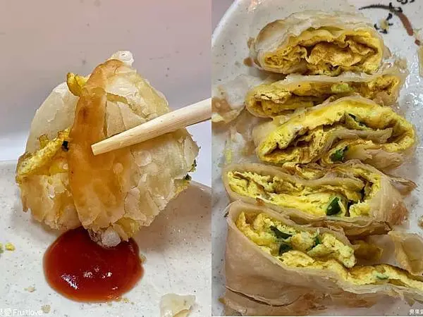 台中經典點的脆皮蛋餅   阿根早點