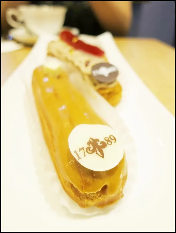 [ 忠孝新生站、仁愛新生路口美食下午茶 ] 1789 Café, by Cyrille Courant～絢麗又美味的閃電泡芙，還有帥哥甜點師傅