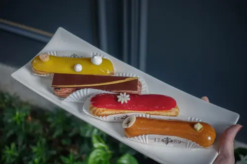 『1789 Café by Cyrille Courant X魔王佩』台北大安區 二店之法式閃電泡芙 令人驚艷 法國主廚對我say你好 捷運忠孝復興站『內文有店家資訊』