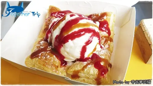 樂可芙-焦糖蘭姆蘋果派。隨時都能享用到天然健康的高級美味 @ 台中‧東海夜市  