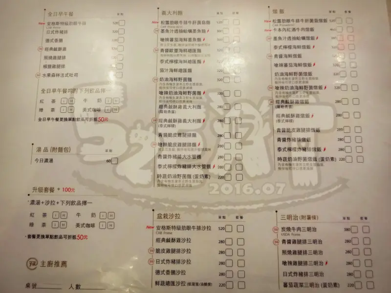 【彰化員林美食義大利麵推薦】双双咖啡菜單價位大公開！什麼！鹹酥雞能與義大利麵搭配~員林三民街美食小吃旅遊景點推薦。