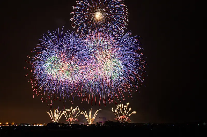 |攝|2014 台南聖母廟煙火