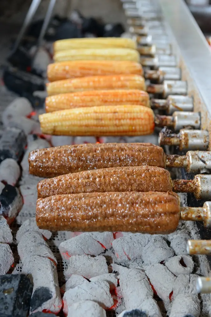 ◈台中◈ⓜ黑石頭碳烤玉米ⓜ