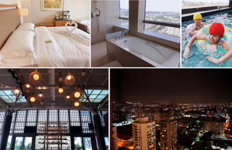 裕元花園酒店│坐擁浪漫夜景、住一晚五星級的享受！一泊二食住房專案5888元起