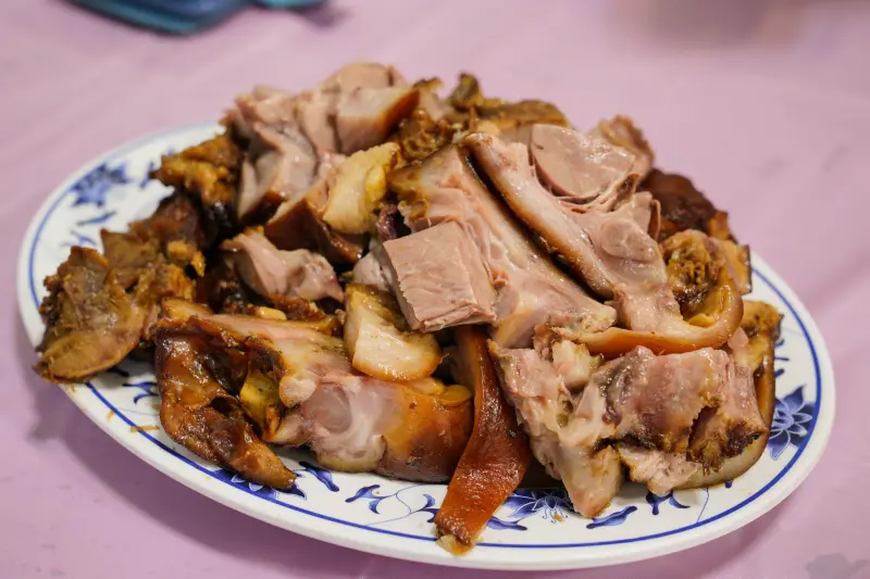 【屏東美食】海鴻飯店‧萬巒豬腳創始店│屏東美食│屏東小吃