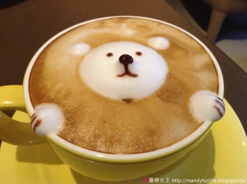 【新竹食記】◆下午茶◆ 可愛立體拉花 @ 羅塔仕咖啡