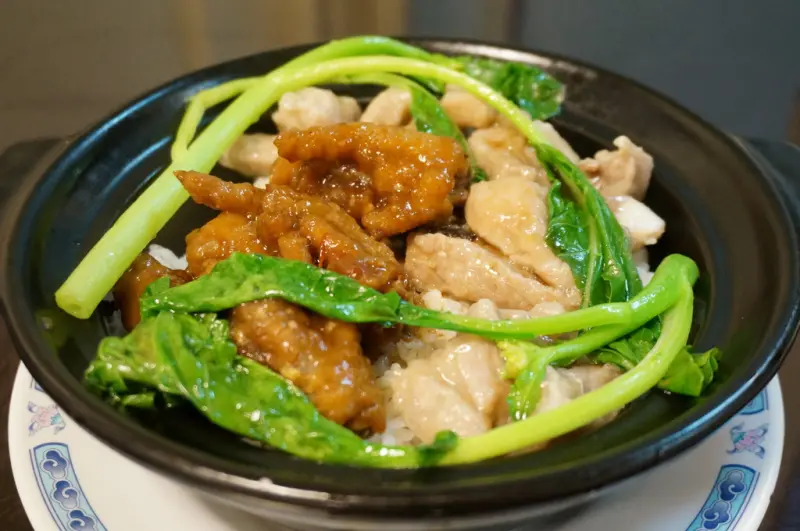 【新竹】金老爹港式飲茶(光復店)-黯然銷魂煲仔飯好好食(平價港式點心)--踢小米食記         