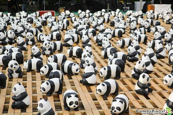 紙熊貓展》1600熊貓世界之旅- 2/27 遊記