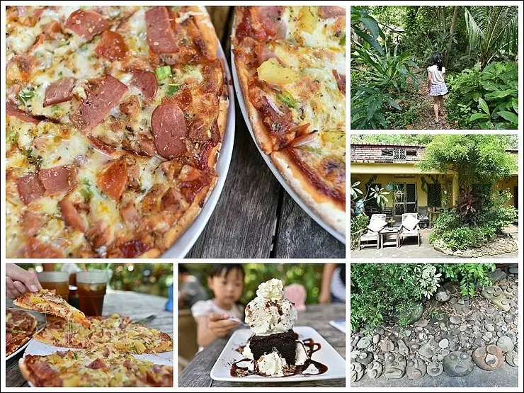 《2016暑假墾丁夏日戲水小旅行》傳說中的墾丁路邊隱藏版美食~Rock garden手工披薩，採預約制，沒冷氣沒電風扇沒廁所喔！