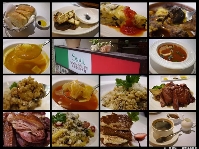 民生東路巷弄裡的蝸牛義式餐廳,不但秀色可餐(咦?),服務也一級棒!