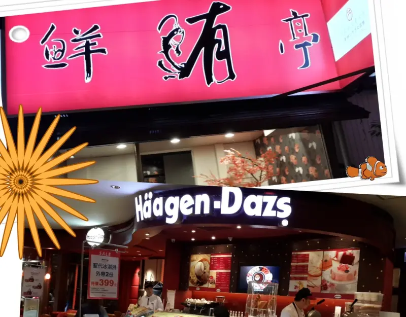 [新開內湖_鮮鮪亭 + 美麗華Hagen Dazs]美、日大讚，好東西就要跟好朋友分享!!