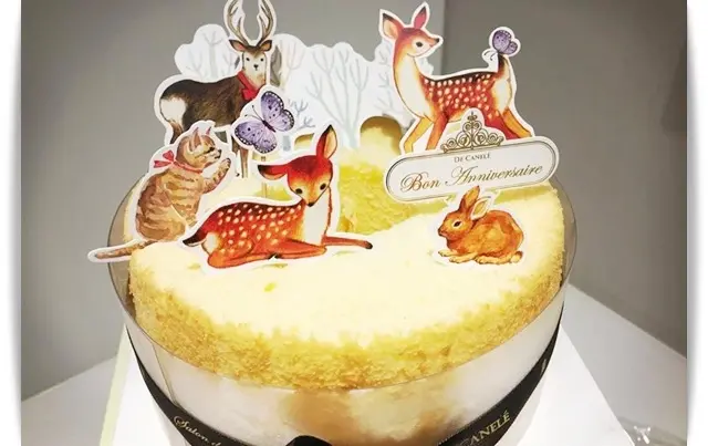 【Ingrid】清新森林系與蛋香氣「De Canelé 露露麗麗」彌月蛋糕 ❤