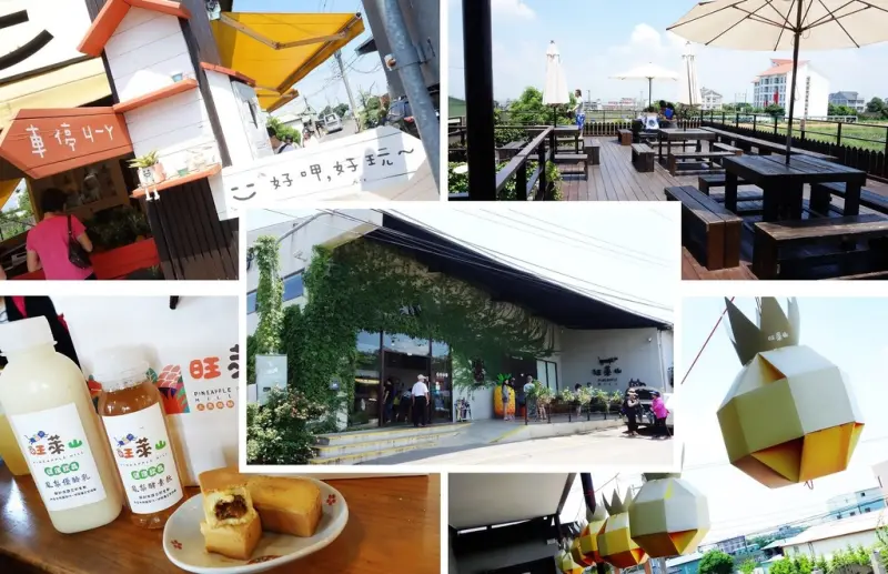 嘉義旅遊 旺萊山鳳梨文化園區~好吃好玩 免費試吃新鮮鳳梨酥 鳳梨醋飲天然健康 自栽自產自製最天然