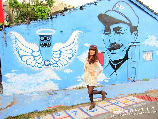 【台南-永康】老舊眷村巷弄彩繪變成絢爛奪目的新地景@老兵文化園區  