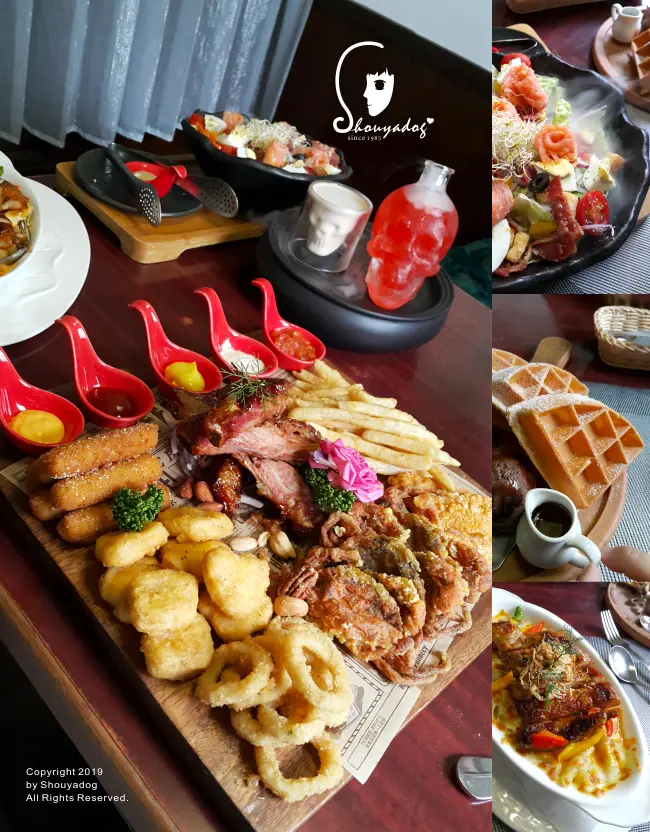 【複合式餐廳】桃園中壢的包廂秘境 姊妹們不限時小酌首選 古月新城複合式餐廳 親子友善