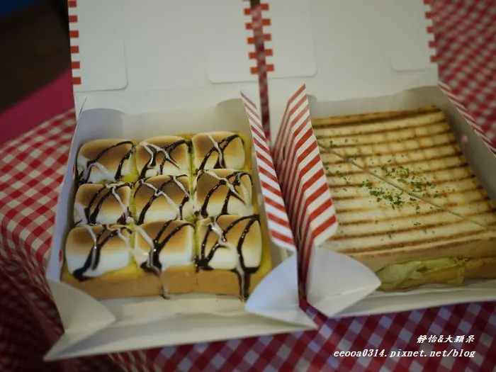 【捷運民權西路站】2gether創意吐司♥超療癒系的棉花糖厚片吐司!!