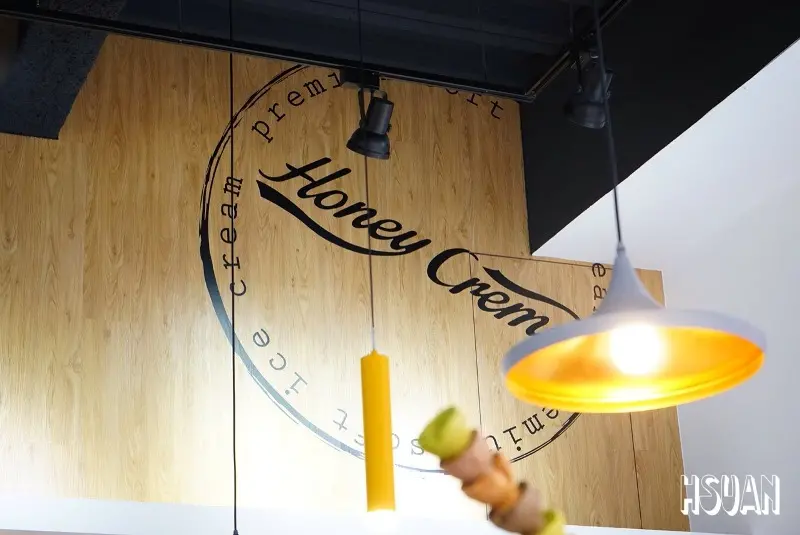 台北大安。韓國Honey Creme蜂巢冰淇淋
