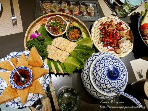 【食記。台北】東區時尚泰式創意料理。泰集Thai Bazaar大安店 ♥