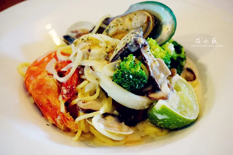 我喜歡義大利麵。搬新家遷至博館路，數種口味義大利麵，推出超值2~4人分享套餐，下午茶還有甜點鹹點選擇!