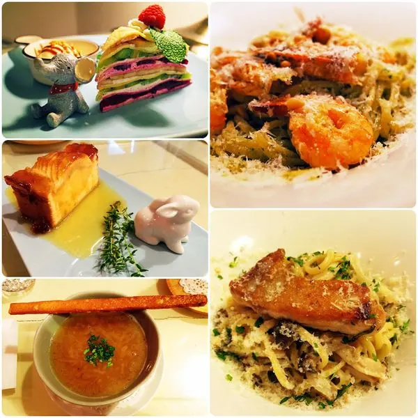 ✖ 2014台北大安區 ✖  療癒系甜點讓人想一訪再訪的「敲敲咖啡KNOCK KAFE」，熱蘋果蛋糕佐白蘭地奶油醬汁大推～餐點也有不錯水準，服務親切的溫馨法式小店。