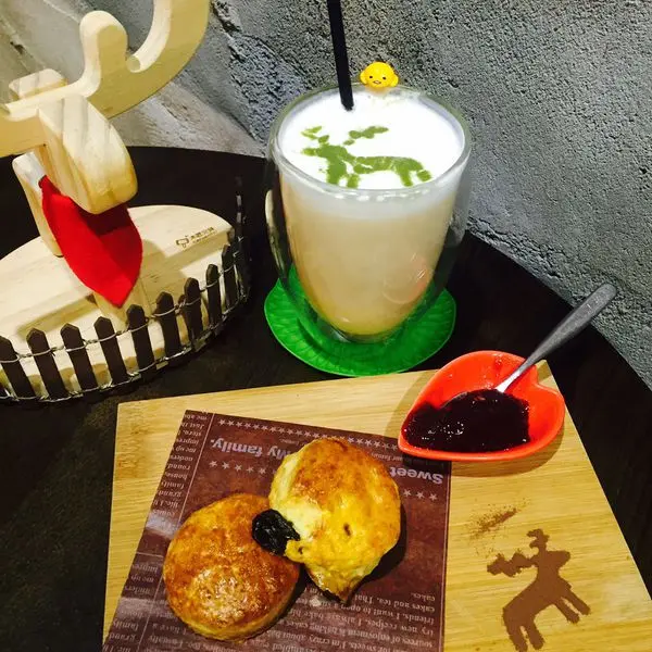 │食記│中壢/鹿點咖啡。神隱少女無臉男陪你喝咖啡