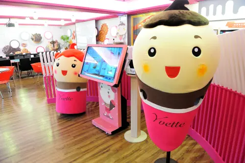 台北新店【伊薇特冰淇淋夢工廠】～冰淇淋DIY觀光工廠＠大坪林捷運站