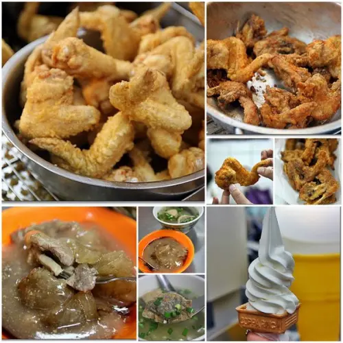 『台中大甲』鎮瀾宮媽祖蔣公路觀光夜市小吃推薦-豐揚炸料担、嘉家樂肉丸