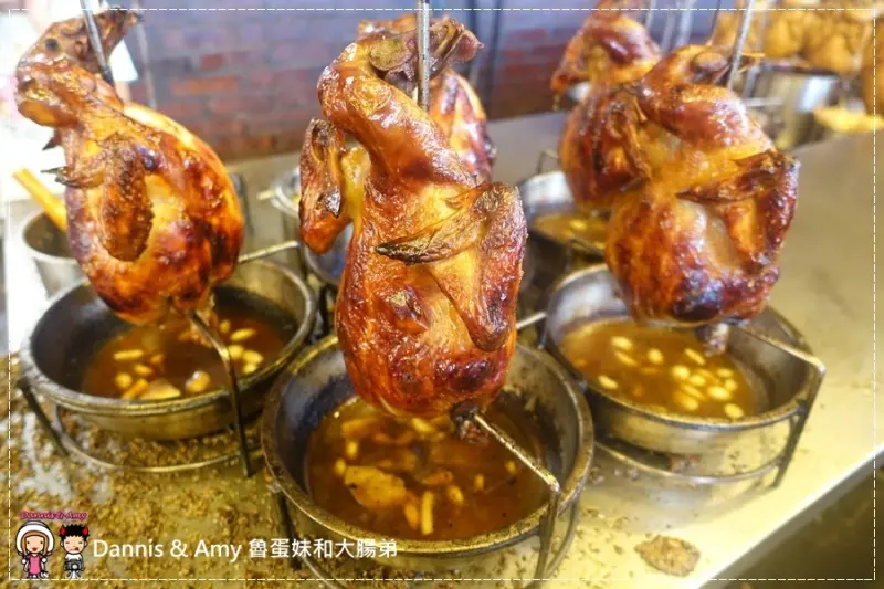 《新竹吃什麼芎林美食》台灣古早味甕窯雞-新竹風城店 千萬別只點招牌甕窯雞其實少見的新鮮野菜更是必點︱ 竹東交流道附近附免費停車場  ~貪吃影片