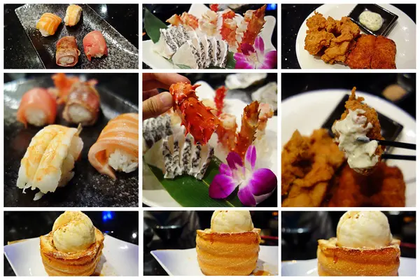 忍者龍膽石斑專賣店+海鮮遇上甜點與美式+忍者般的服務生+帝王蟹+龍膽石斑+吃到飽 PART1