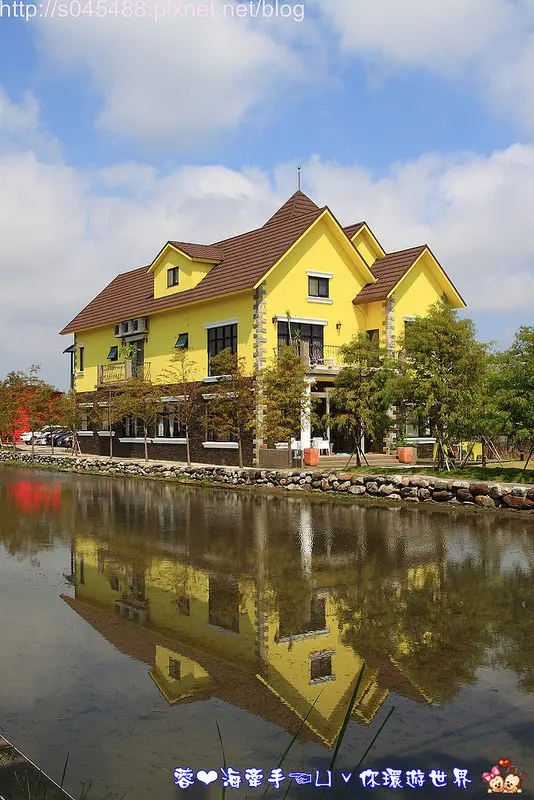 【宜蘭▍民宿】傳遞幸福-爵士館♥迷你版的歐洲小鎮，鵝黃色的南法莊園~