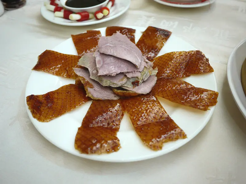 【食記】台北*中山。龍都酒樓*超脆皮烤鴨脆皮烤鴨