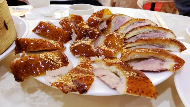 【吃貨日記】中山區中山站 ▌龍都酒樓 吃烤鴨 三吃是一定要的