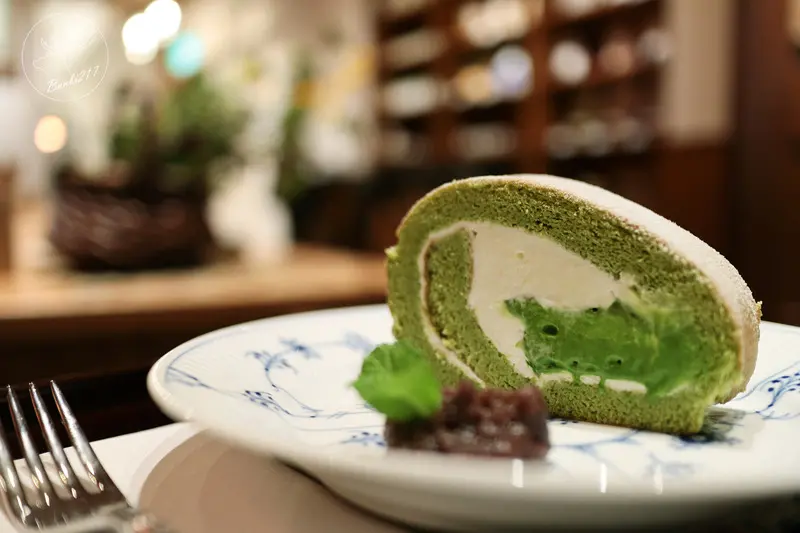 平安京茶事,師大京都味,抹茶蛋糕捲與抹茶冰淇淋(台北市中正區,捷運台電大樓站)