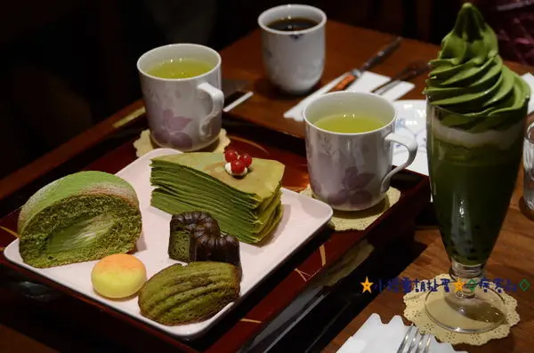 ＊美食分享＊台北市平安京茶事~濃郁抹茶甜點（蛋奶素)★小精靈胡扯蛋★2016.09.15