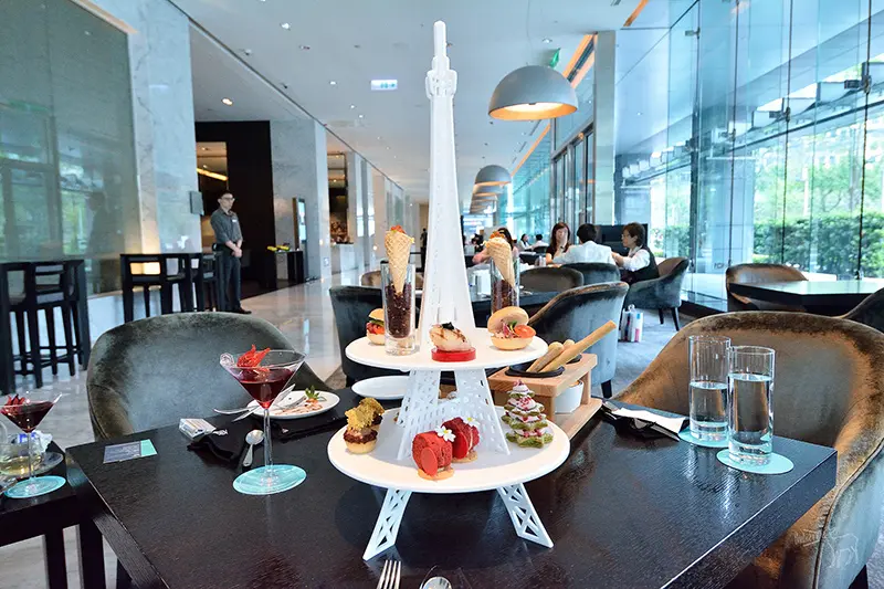 寒舍艾美北緯25度:巴黎鐵塔下午茶與巧克力鍋