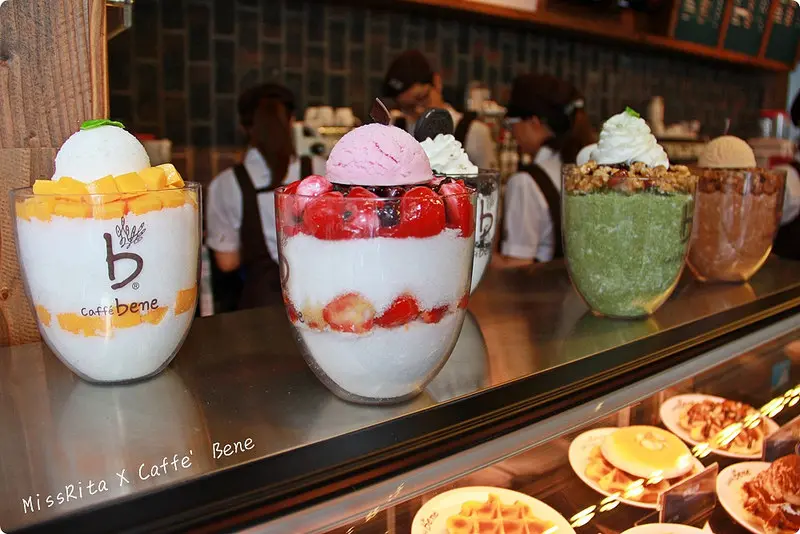 《食記》台中‧Caffe Bene韓國品牌咖啡廳，火速竄紅席捲台灣女孩的心❤【4/22-5/5試賣期間全面9折&贈來店禮】