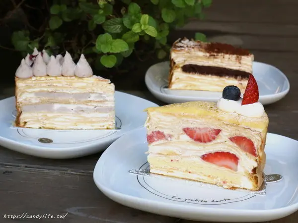 台中美食│La Petite Tarte 樂緹波兒手作塔派〃台中必吃千層可麗餅就在這裡，每日限量，想吃請趁早！              