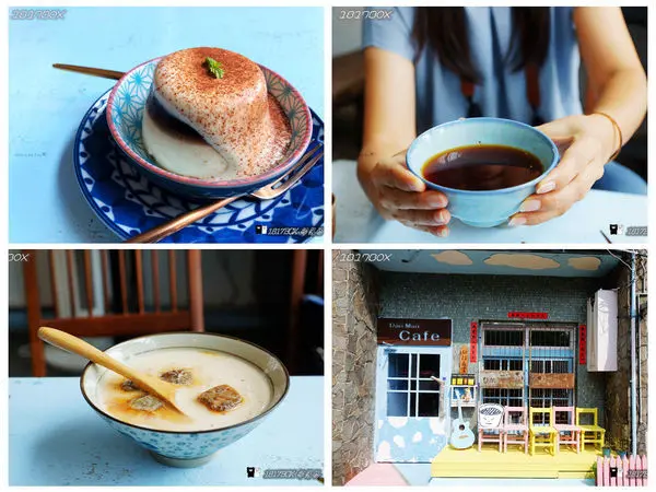 【台中。西區】DM Cafe 碗公咖啡。冰角咖啡。單品手沖。搖擺小山丘布丁甜點。文青咖啡店。IG打卡熱門咖啡店