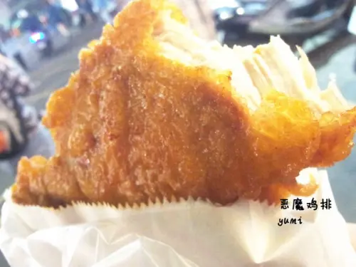 【台中食記-龍井區】惡魔降臨!!超厚切超多汁的惡魔雞排@東海夜市              