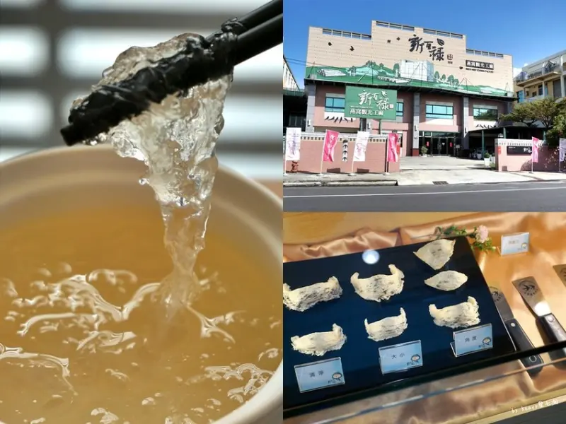 ★台南南區★【新百祿燕窩觀光工廠】套餐行程品嚐燕窩盅超划算！