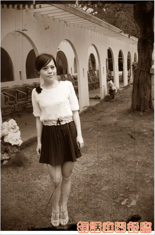 絕佳外拍景點－桐話庭園餐廰