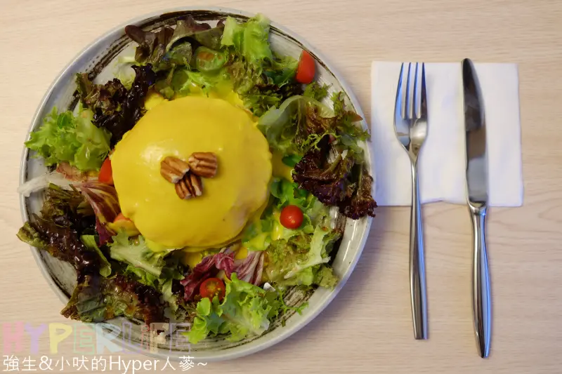 「台中西區」5月底前95折、南瓜煎餅太讚啦 - 明森京咖啡蔬食朝食屋(明森宇治姊妹店)